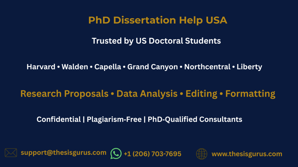 PhD Dissertation Help USA – Trusted by US Doctoral Students